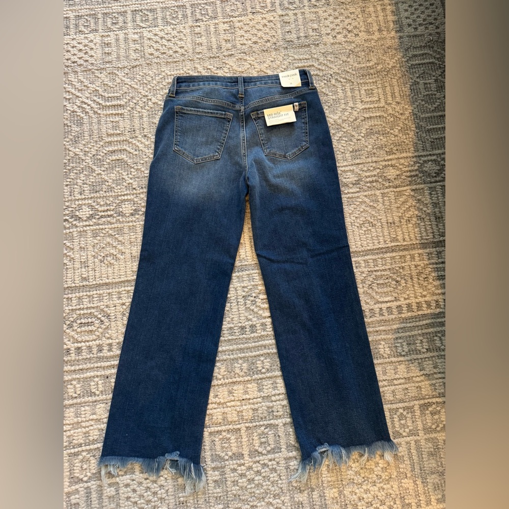 NWT STRAIGHT SNEAK PEEK JEANS - Picture 2 of 6